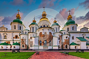 Saint Sophia Cathedral Kiev Ukraine Landmark