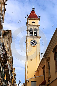 Saint Spyridon Church in Corfu Town