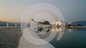 Saint Spyridon church in Elafonisos island in Greece.