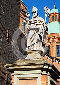 Saint or St. Petronius Statue Bologna Italy