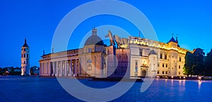 Saint Stanislaus cathedral in the lithuanian capital vilnius dur