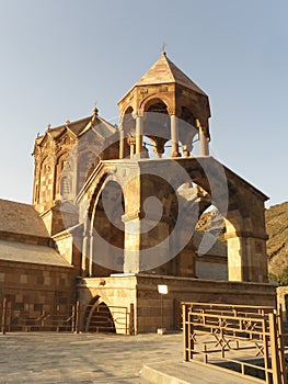 The Saint Stepanos Monastery is an Armenian monastery , which are inscribed on UNESCO`s World Heritage List, East Azarbaijan, Iran photo