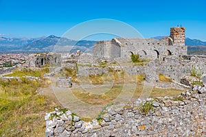 Saint Stephan cathedral inside of Rozafa castle in Shkoder