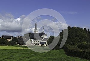 The Saint Stephanus church in Lontzen, municipality in Belgium