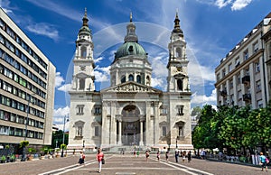 Saint Stephen Basilica in Budapest, Hungary