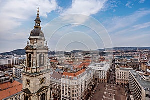 Saint Stephen Basilica, largest church in Budapest, Hungary