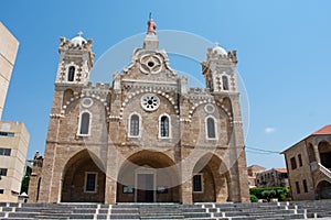 Saint Stephen cathedral in Batroun Lebanon