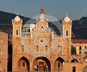 Saint Stephen cathedral in Batroun Lebanon