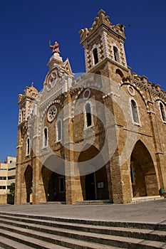 Saint Stephen cathedral in Batroun Lebanon