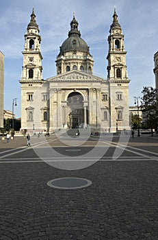 Saint Stephen's Basilica in Budapest. Hungary photo