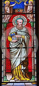 Saint Thadeus Jude Apostle Stained Glass Baptistery Cathedral Pi