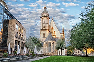 Saint Thomas Church in Leipzig