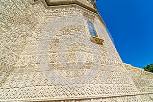 Saint Three Hierarchs monastery walls in Iasi