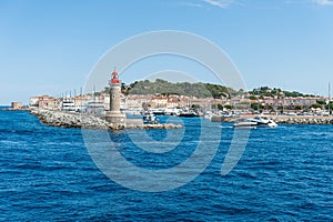 Saint Tropez harbor