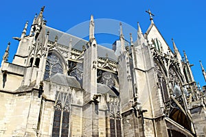 Saint-Urbain Basilica in Troyes, France photo