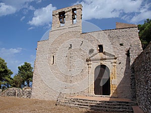 Saint Ursula church, Erice, Sicily, Italy photo