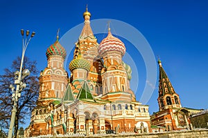 Saint Vasily Blessed Cathedral in Moscow