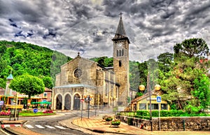 Saint Vincent church in Ax-les-Thermes - France