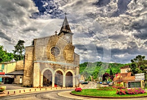 Saint Vincent church in Ax-les-Thermes - France