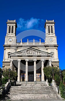 The Saint-Vincent de Paul church n Paris, France.