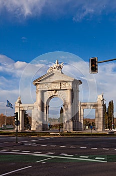 Saint Vincent Gates (La Puerta de San Vicente). Madrin, Spain