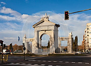 Saint Vincent Gates (La Puerta de San Vicente). Madrin, Spain