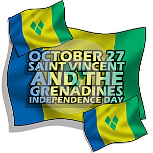 Saint Vincent and the Grenadines Independence Day on October 27