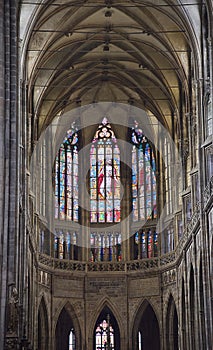 Saint Vit cathedral in Prague photo