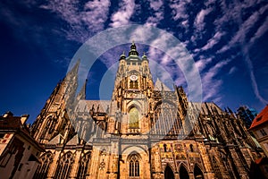 Saint Vitus cathedral, Prague, czech republic