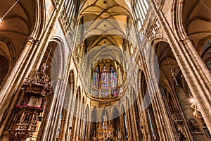 Saint Vitus cathedral, Prague, czech republic