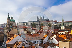 Saint Vitus cathedral in Prague - Czech Republic