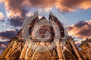 Saint Vitus cathedral, Prague, czech republic