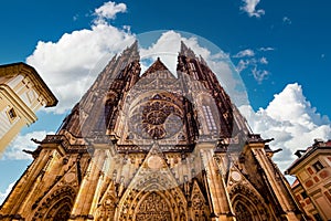 Saint Vitus cathedral, Prague, czech republic