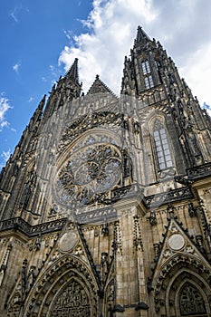 Saint Vitus cathedral, Prague, Czech republic, travel destination