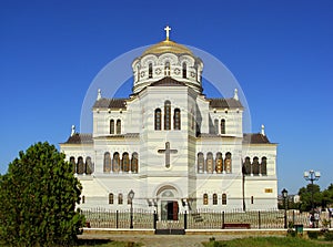 Saint Vladimir Cathedral in Chersonesus Taurica, Sevastopol, Crimea