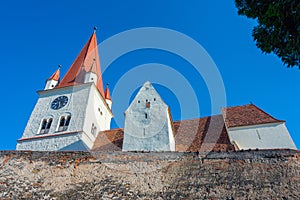 Saint Walpurga Fortified Church in Cisnadie