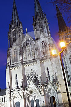 Saint Wenceslas Cathedral in Olomouc in the Czech Republic