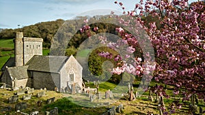 Saint Winifred`s Church, Branscombe, Devon, UK