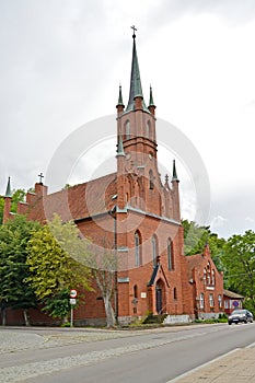 Saint Wojciech`s church. Frombork, Poland