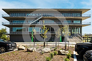 Sainte Anne College Dorval campus high school in Montreal Modern Architecture