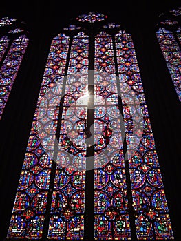 Sainte-Chapelle Stained Glass photo