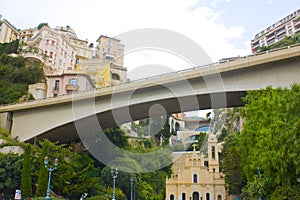 Sainte-Devote Chapel in downtown of Monaco