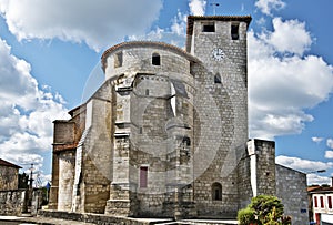 Sainte-Marie de Roquefort Church in Landes