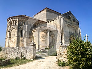 Sainte Radegonde church in Talmont, France