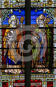 Saints Athanasius and Gregorius - Stained Glass