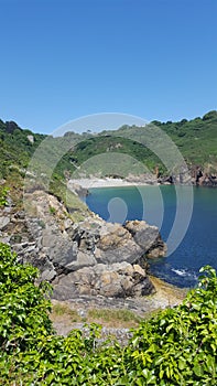 Saints Bay Harbour, St Martins, Guernsey Channel Islands