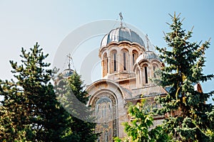 Saints Constantine and Helena Cathedral in Hunedoara, Romania