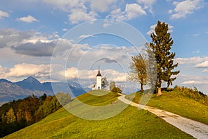 Saints Primus and Felician Church in Jamnik.