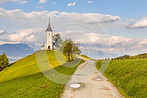 Saints Primus and Felician Church in Jamnik.