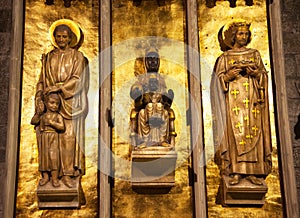 Saints Roc Pere Regalat, Black Madonna Barcelona photo